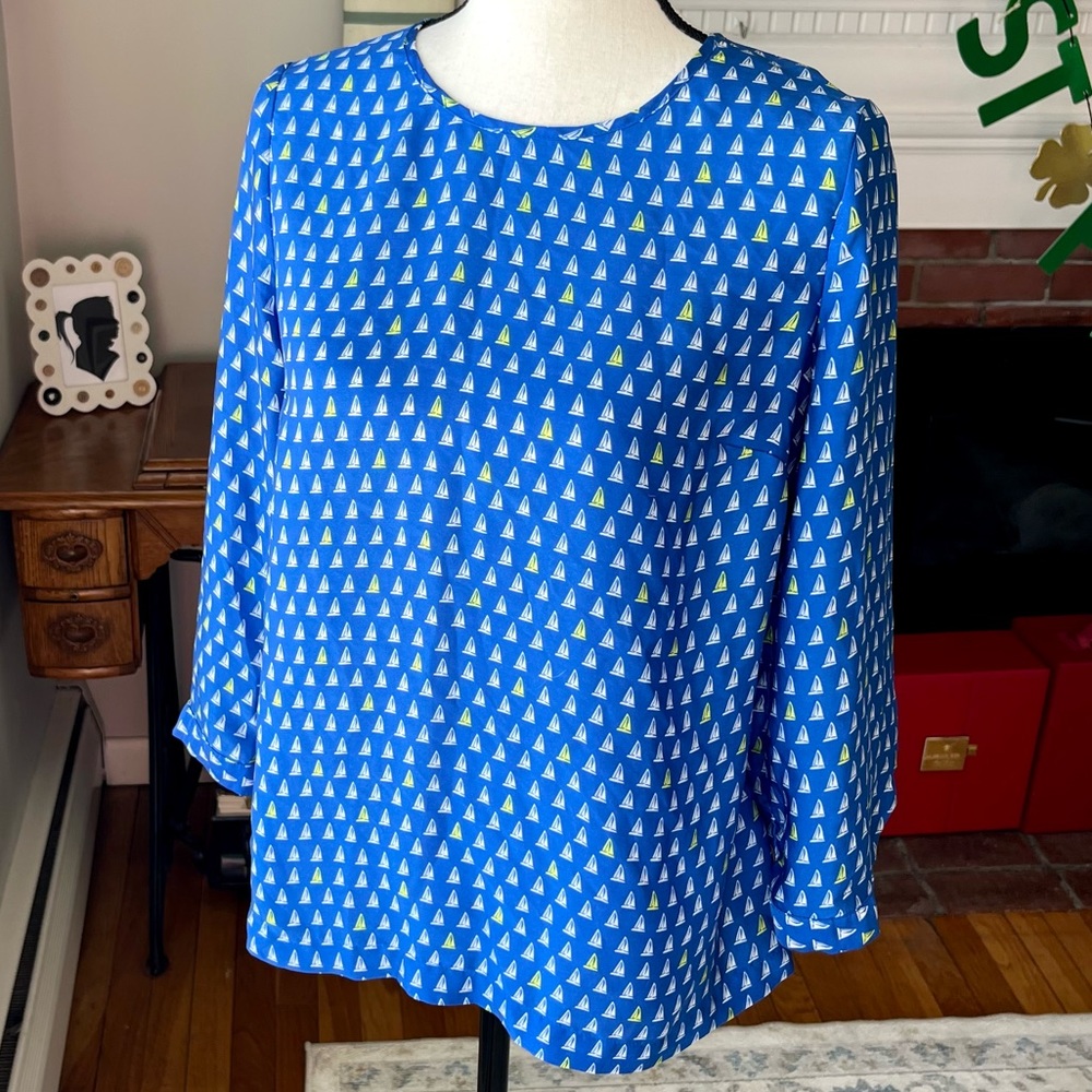 Merona | Sailboat Blouse